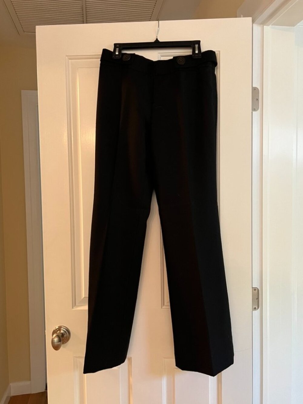 Tory Burch Black Wool Pants size 8